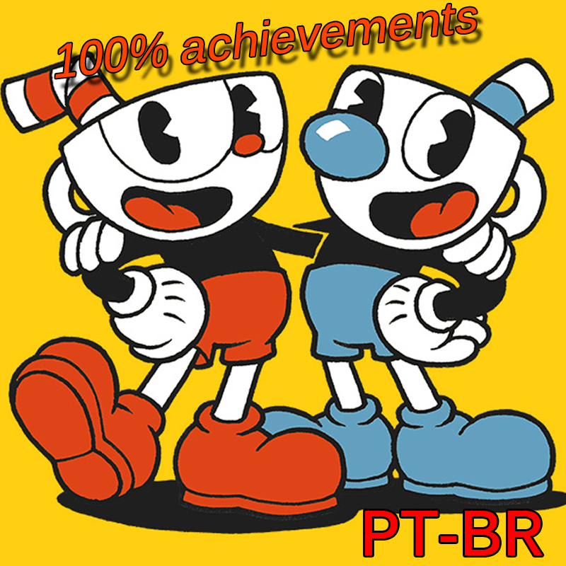 100% Conquistas Cuphead PT-BR for Cuphead