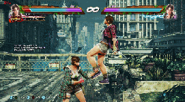 줄리아 창 벽공방과 기상 심리전 - 2편 for TEKKEN 7