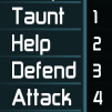 3-term Communication: Voice Command Interpretation for Awesomenauts