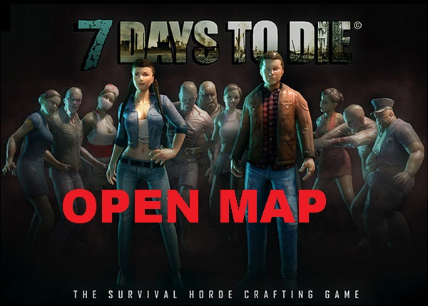 Карта в 7 days to die новая!!! | Map 7 days to die Now!!! for 7 Days to Die