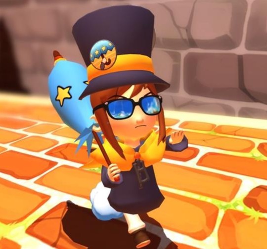 A HAT KID MAKE CUTE THINGS. WOW. for A Hat in Time