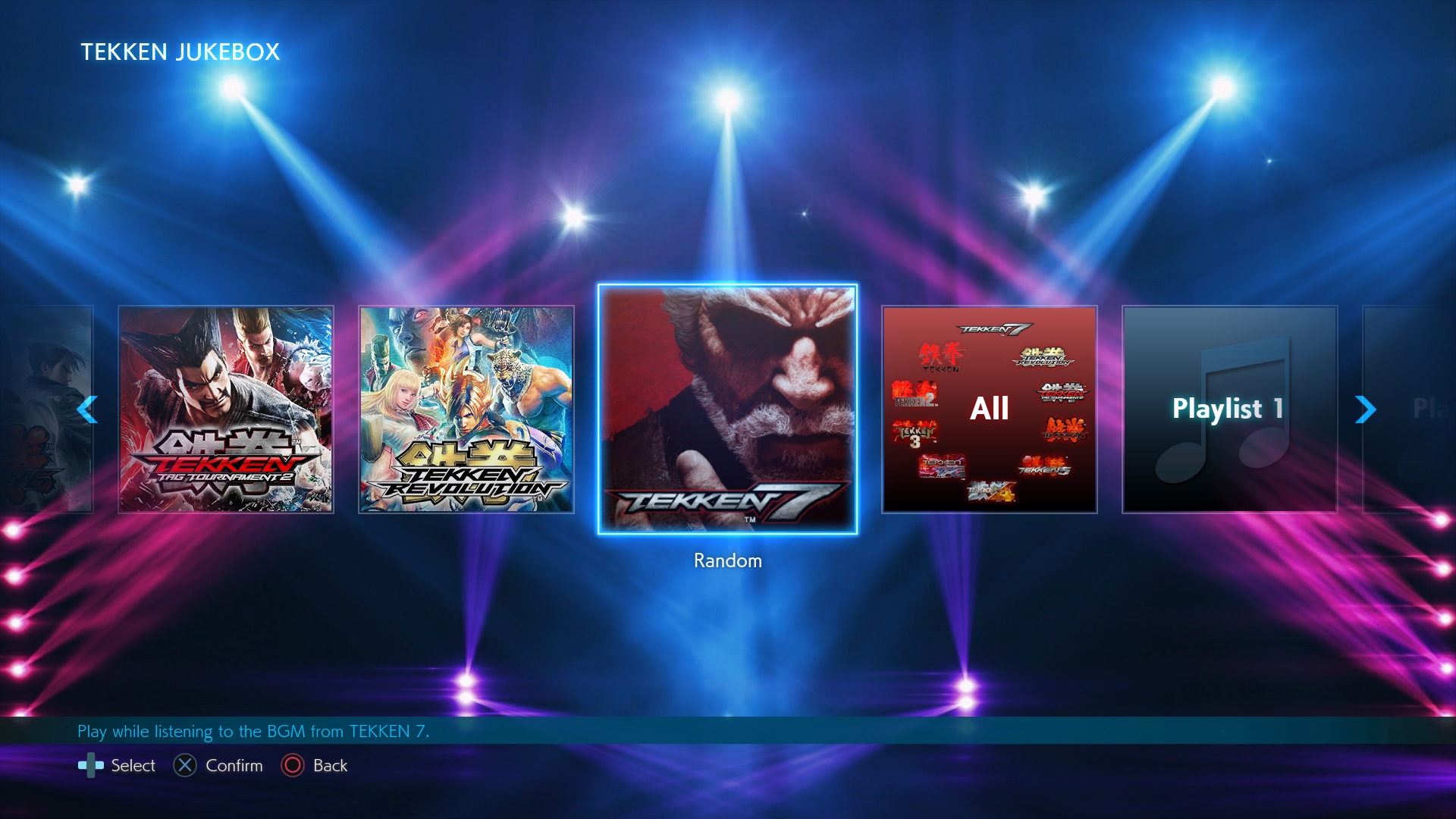 Access Jukebox Tekken 7 for TEKKEN 7