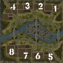 Act of War, 3 vs 3 players map for WH40k Dawn of War for Warhammer 40,000: Dawn of War - Dark Crusade