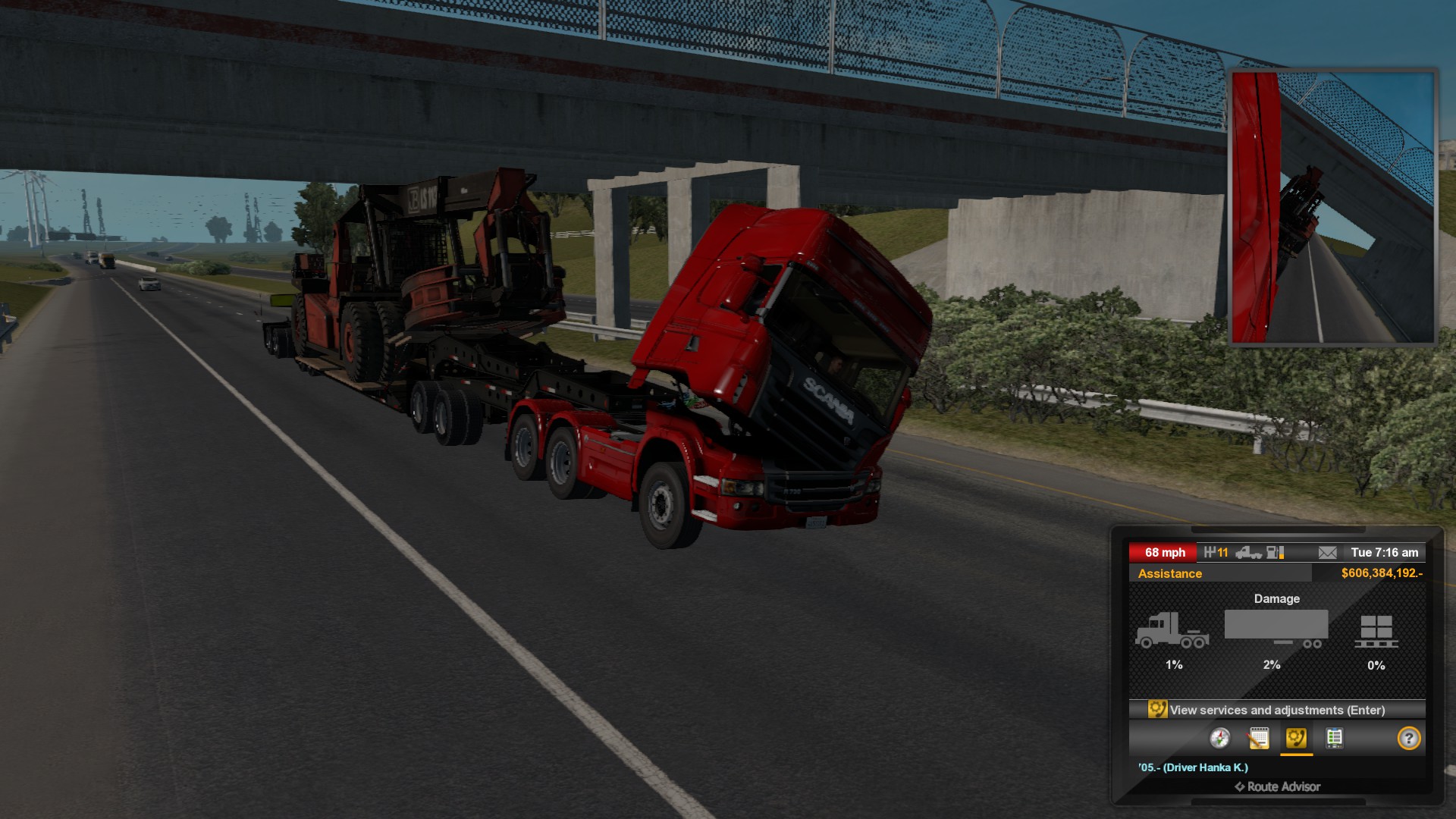 Adding 1250,2000,10000HP Engine Mods To Vanilla Trucks for American Truck Simulator