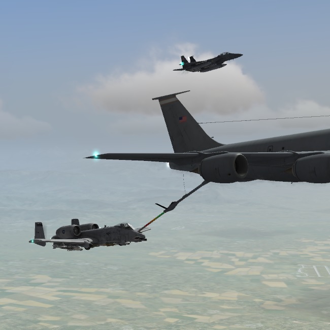 Aerial Refueling in the A-10C for DCS World Steam Edition