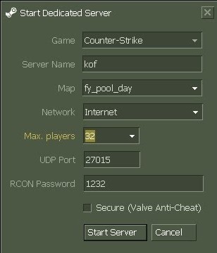 Alguien sabe como crear servidor en CS Source? for Counter-Strike: Source