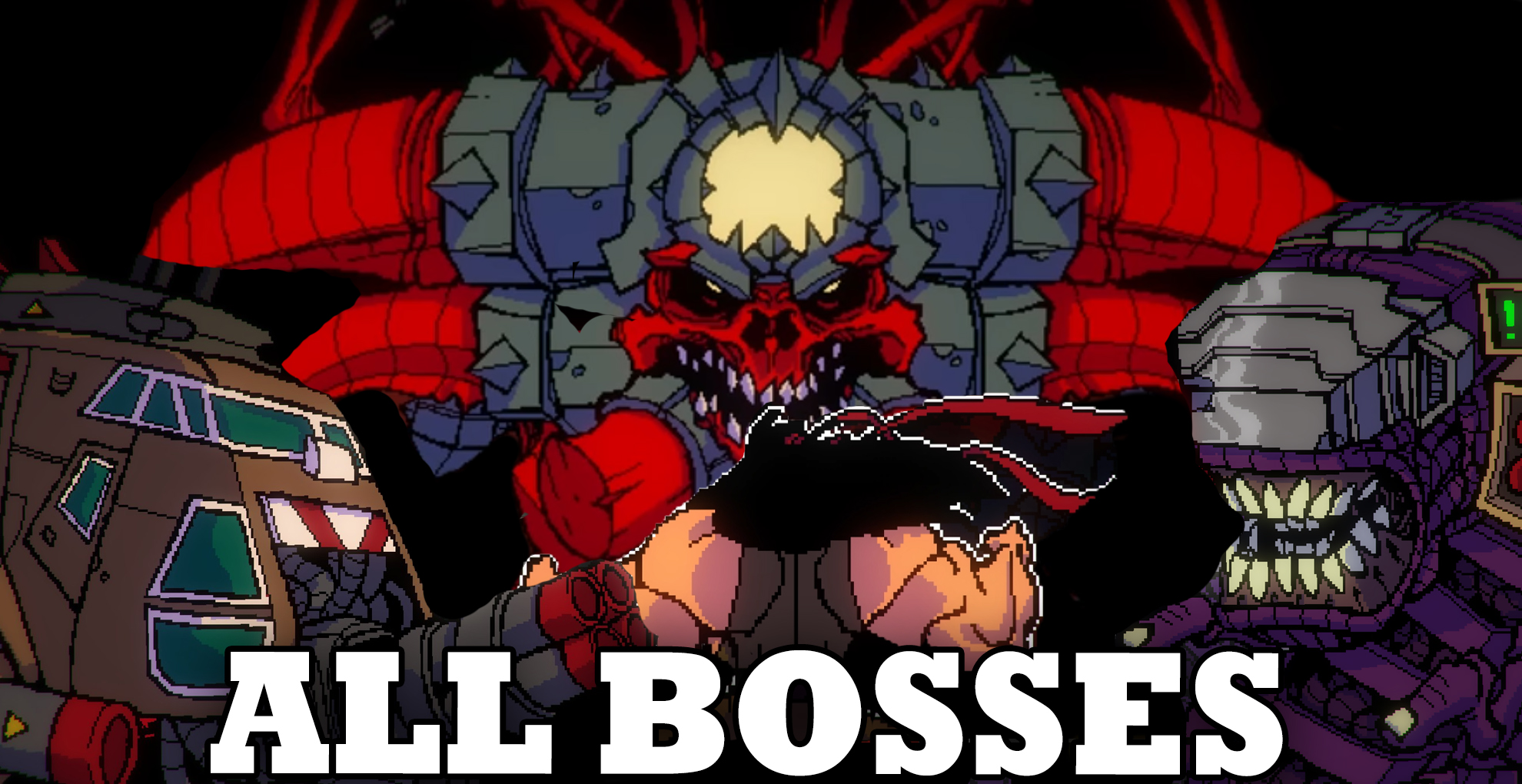 All Bosses (With Cutscenes) HD for Broforce