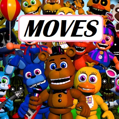 All Characters and their Moves in FNAF World for FNaF World