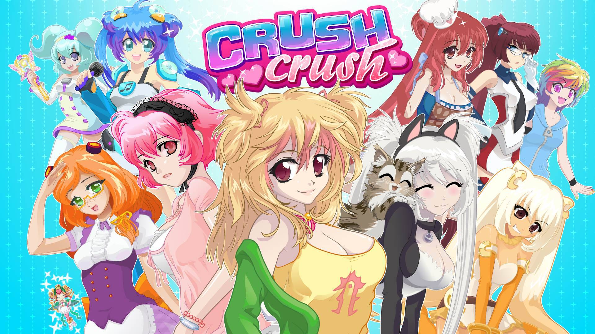 All Event Pin Ups and Outfits for Crush Crush.
