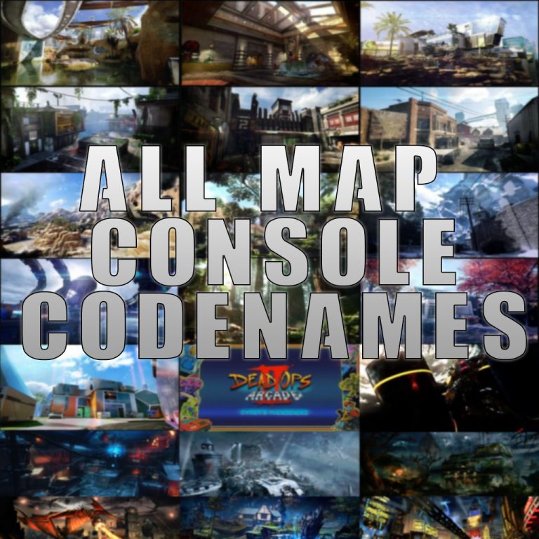 All Map Levels Console Codenames Steam Solo