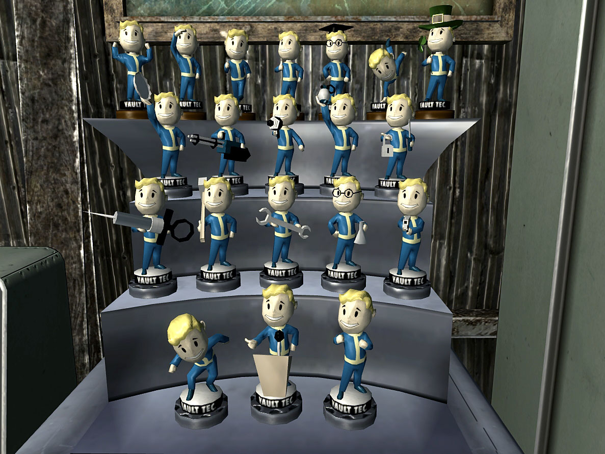 All Vault-Tec Bobbleheads! (Fallout 76) for Fallout 76