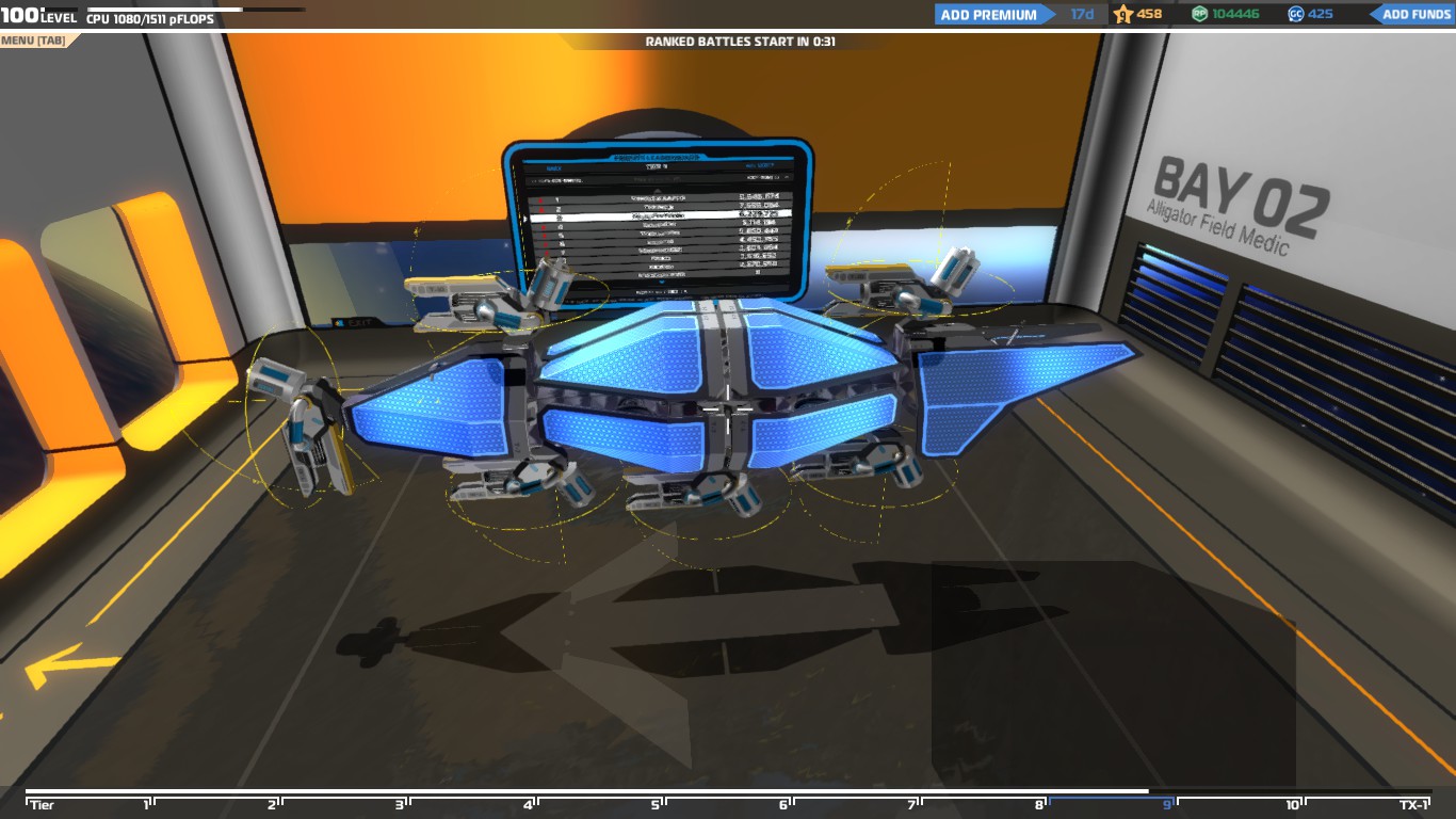 -=/ Alligator Field Medic =- T9 Medic/Healer for Robocraft