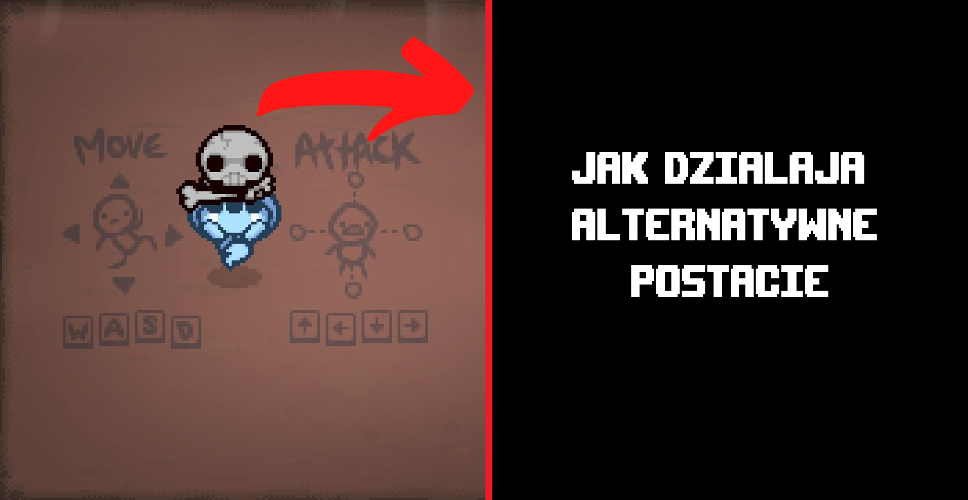 ALTERNATYWNE POSTACIE for The Binding of Isaac: Rebirth