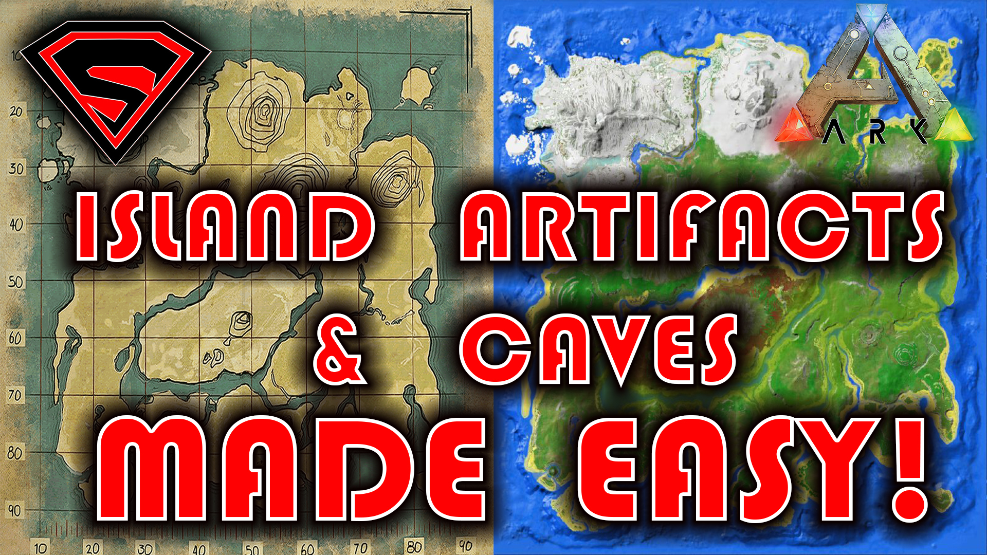 ARK SURVIVAL EVOLVED: THE ISLAND ARTIFACTS & CAVES MADE EASY for ARK: Survival Evolved