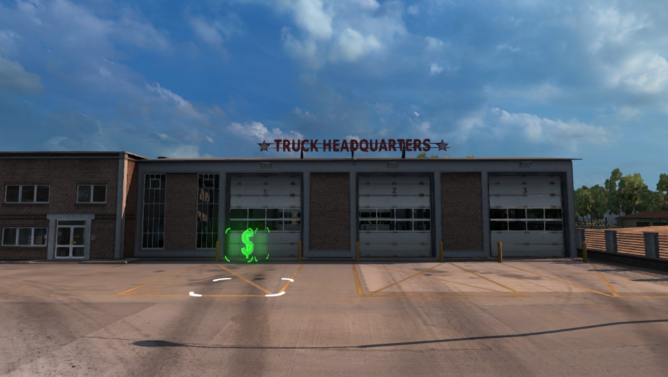 ATS Garage Locations By City for American Truck Simulator