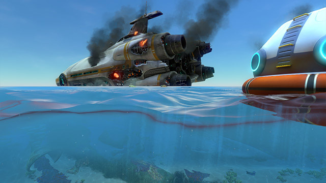 "Аврора" и её радиация/"Aurora" and her radiation (RUS/ENG) for Subnautica