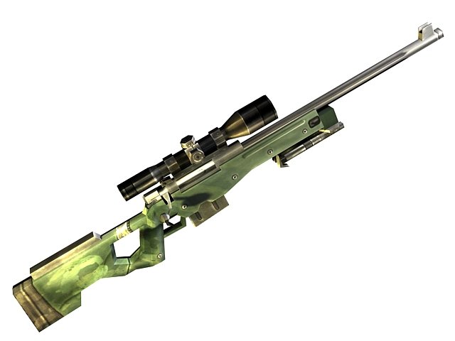 Стрельба из AWP for Counter-Strike: Source