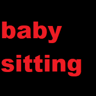 Baby sitting (first time) for The Tenants