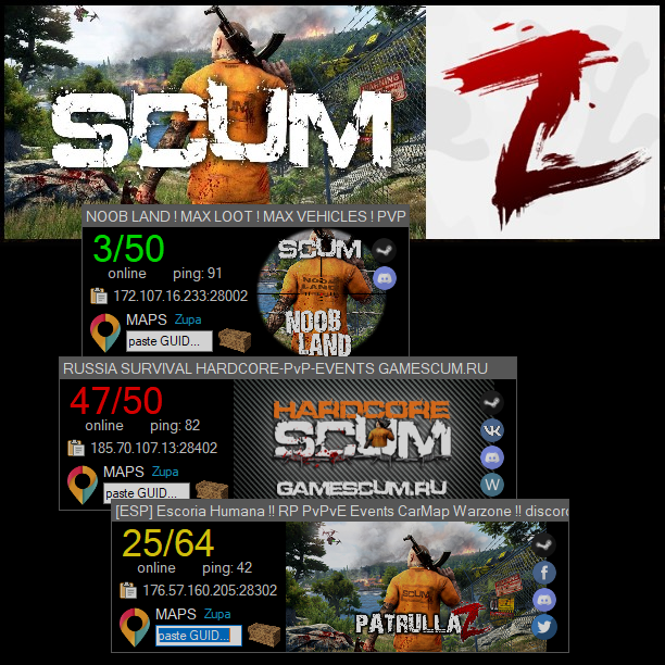 Banner for SCUM for SCUM