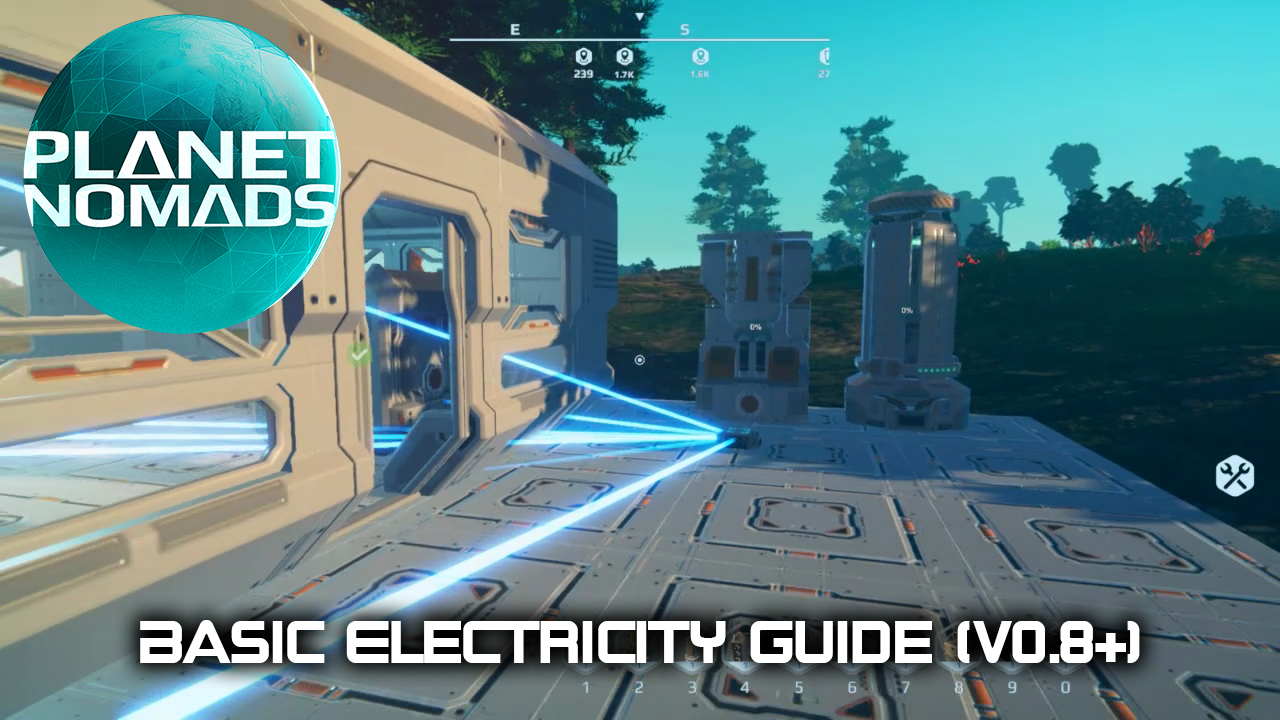 Basic Electricity Guide v0.8+ for Planet Nomads