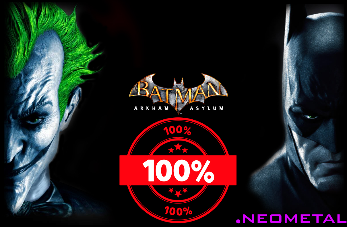 Batman Arkham Asylum 100% for Batman: Arkham Asylum GOTY Edition