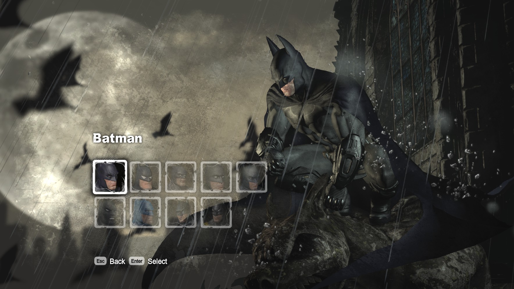 batman arkham city how to use skins in story mode for Batman: Arkham City GOTY