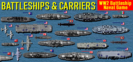 Battleships and Carriers - WW2 Battleship Game