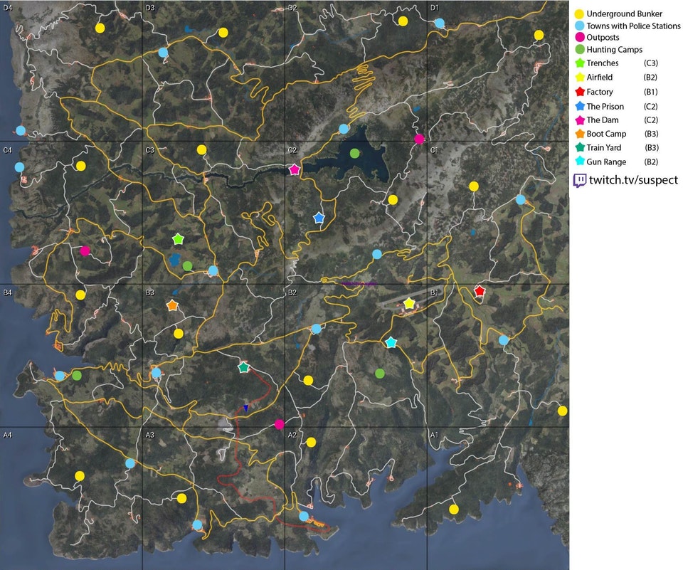 Better SCUM Map for SCUM