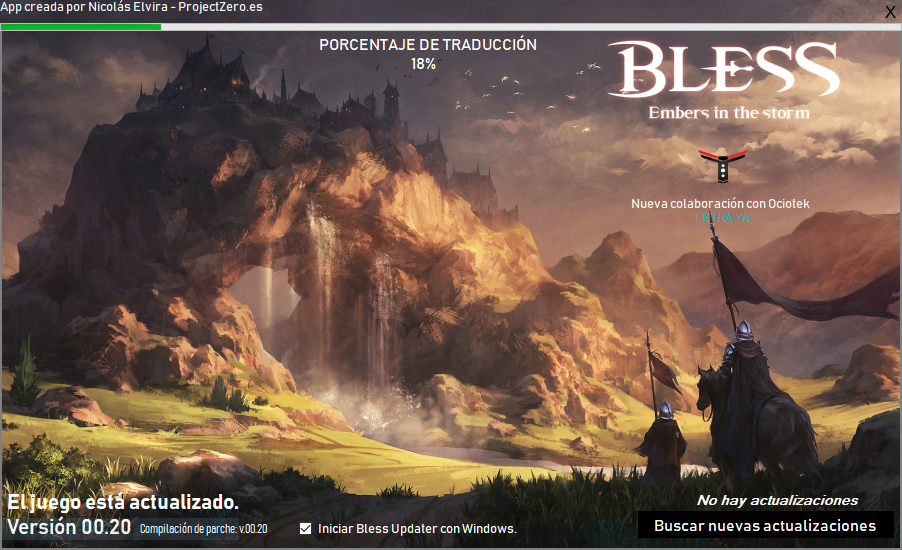 Bless Online in SPANISH for Bless Online