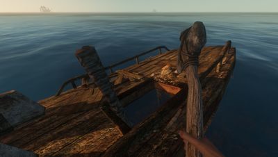 Boat hatch bug solution! for Stranded Deep
