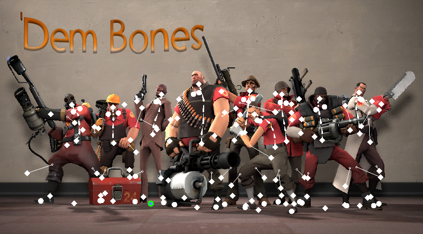 Bone Names of the HWM TF2 Characters That Ship With SFM – Steam Solo