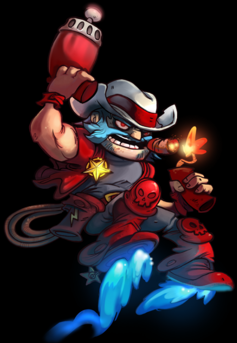 Brawler Lonestar - Dynamite EVERYWHERE [CONTEST] for Awesomenauts