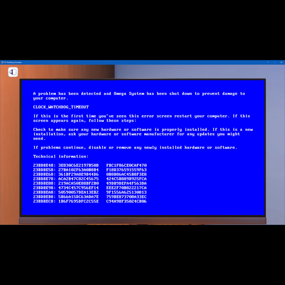 BSOD & Simple Overclocking Guide for PC Building Simulator