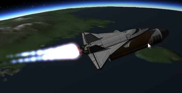 Building and Flying Shuttles for Kerbal Space Program