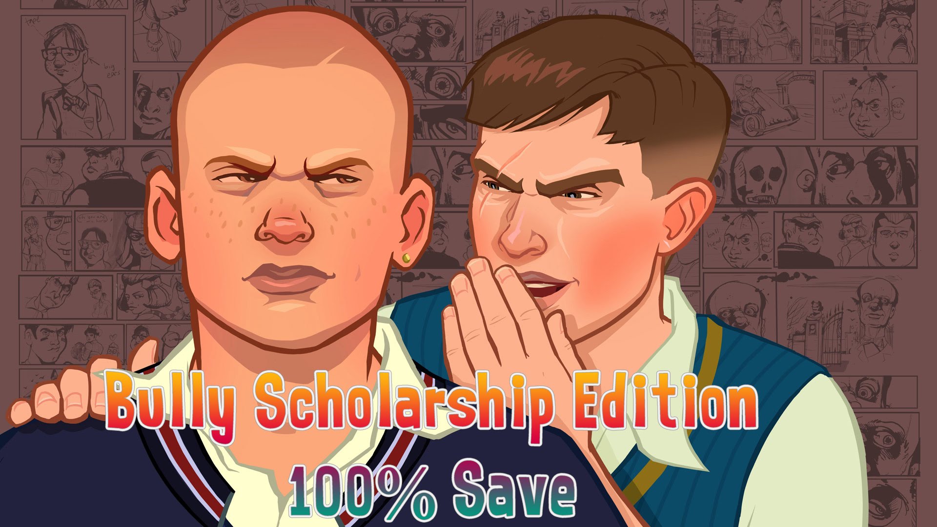 Bully 100% Save + Prison Uniform for Bully: Scholarship Edition