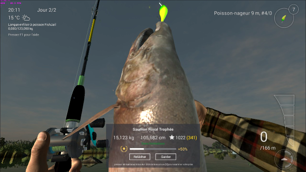 Californie - Saumon Royal Trophé for Fishing Planet