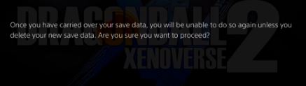 Can't Find Transfer Data PC Bug Fix for DRAGON BALL XENOVERSE 2