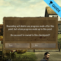 Can't rewind or skip an Episode / Get stuck with a Blackscreen? for The Walking Dead