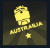 Cargo Train insignia "Australia" (Venezugela) for Bridge Constructor