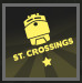 Cargo Train insignia 'St. Crossings' (El Schaffnador) for Bridge Constructor