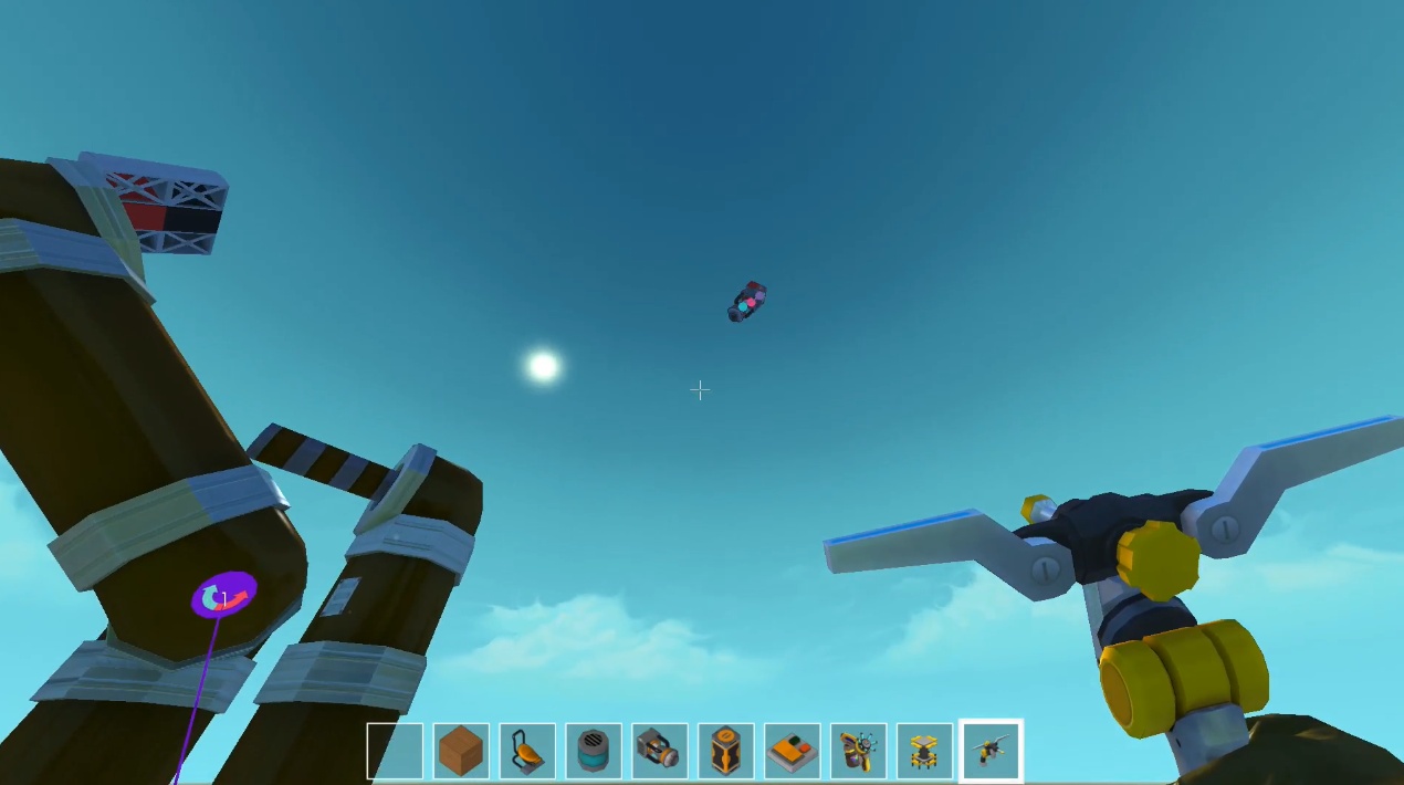 catapulte lance missile for Scrap Mechanic