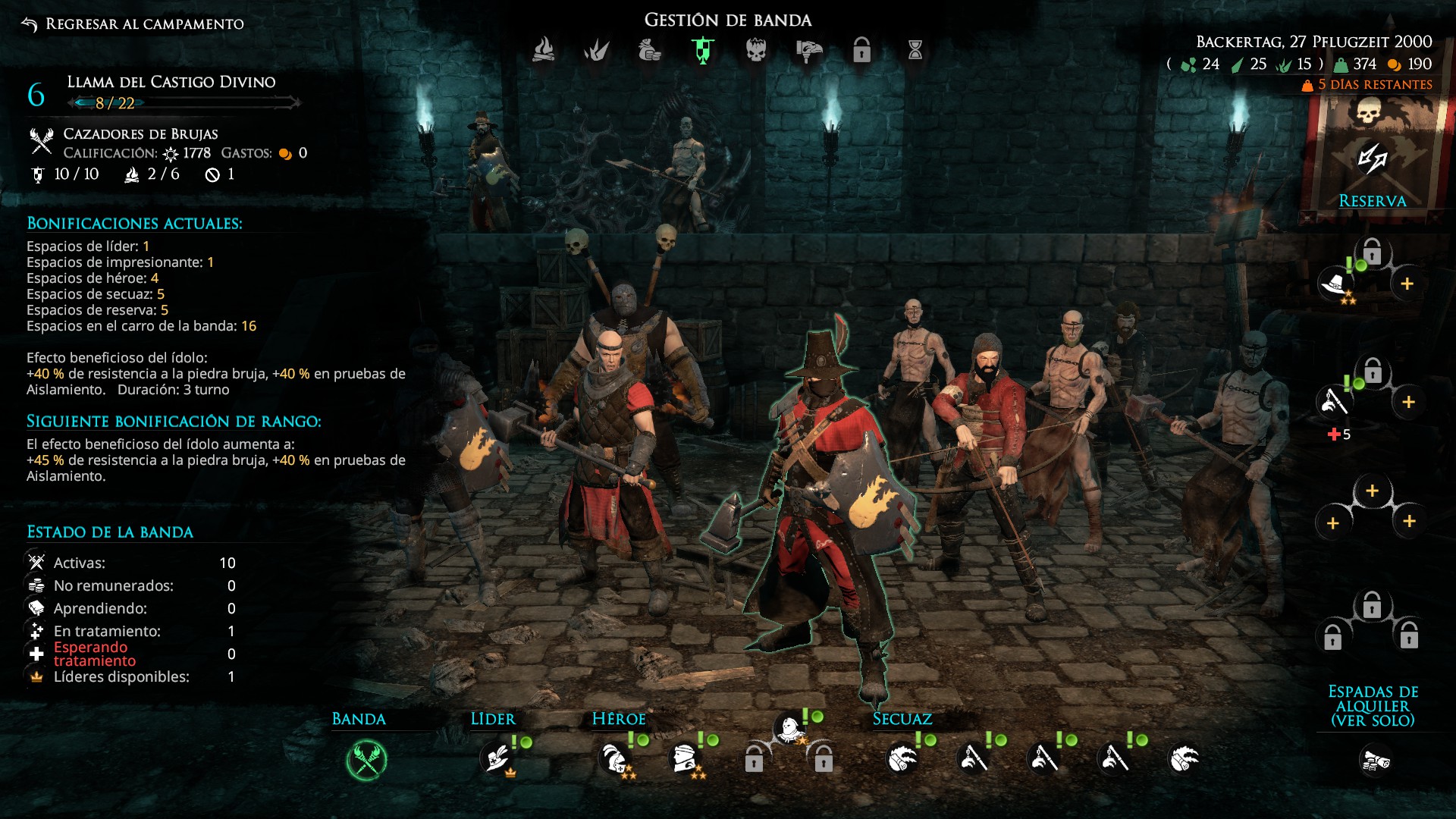 Cazadores de Brujas for Mordheim: City of the Damned