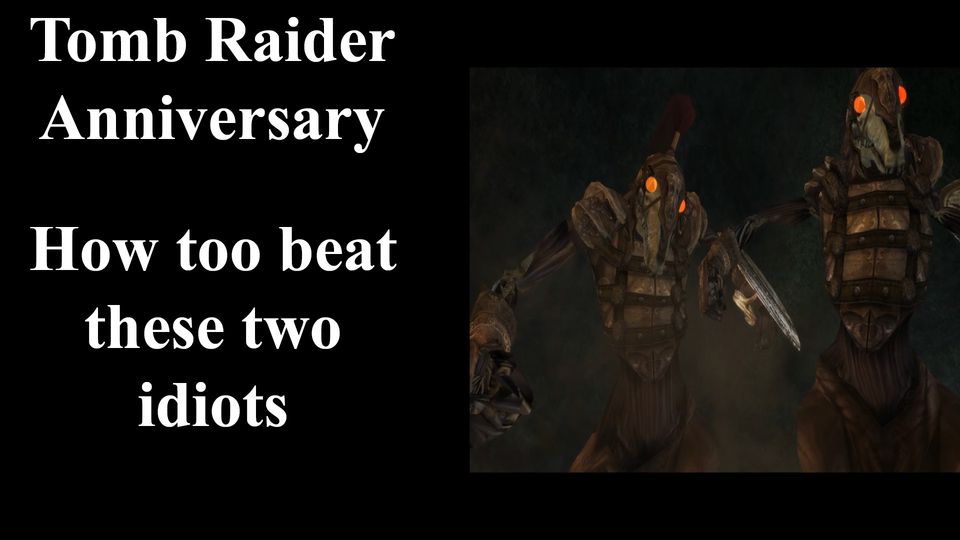 Centaur Boss fight guide for Tomb Raider: Anniversary