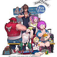 Characters information for Zone4