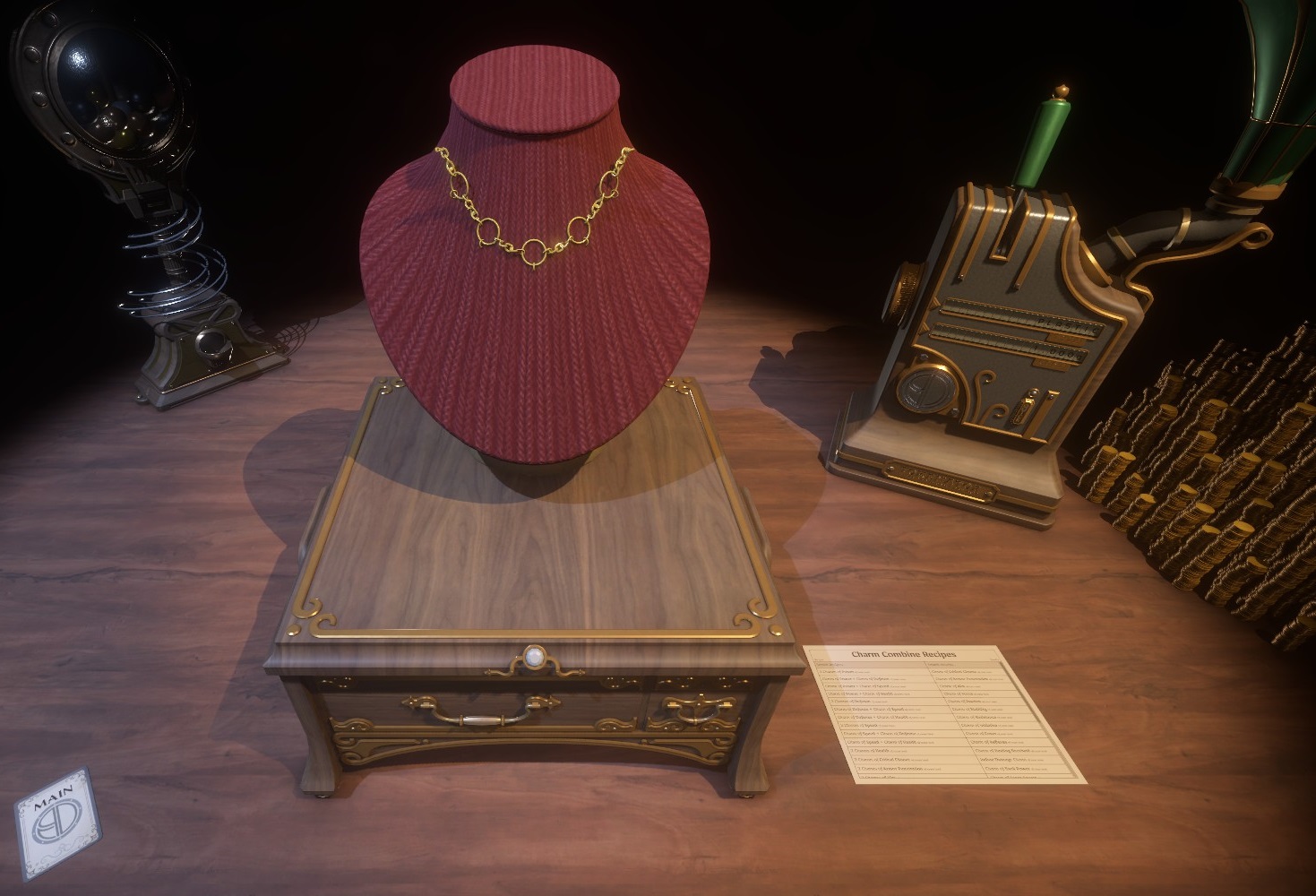 Charm Effect & Combining Recipe Guide (WiP) for Popup Dungeon