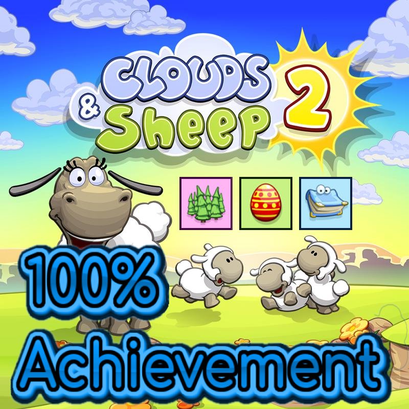 Clouds & Sheep 2: 100% Achievements [ENG] for Clouds & Sheep 2