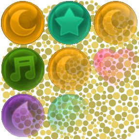 Colorblind-Safe Token Recolor Mod for HuniePop