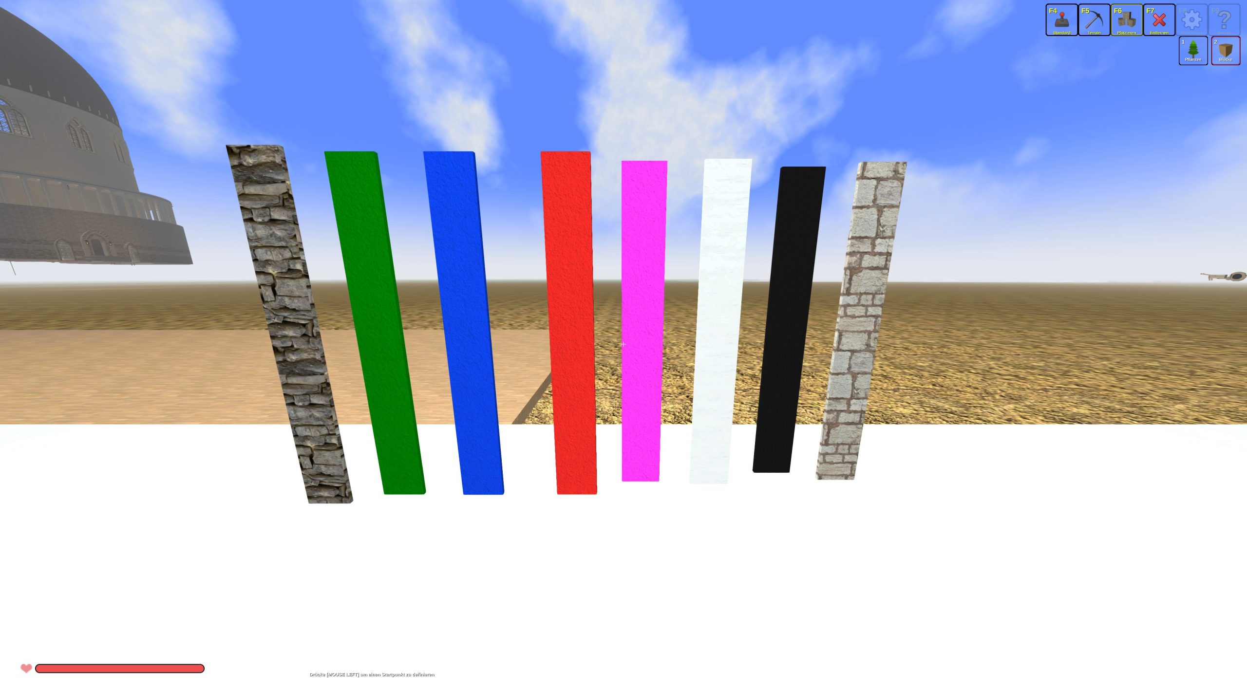 Colored wooden parts and how to recolor components for Rising World