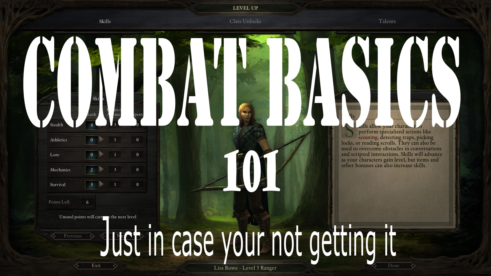 Combat Basics 101 for Pillars of Eternity