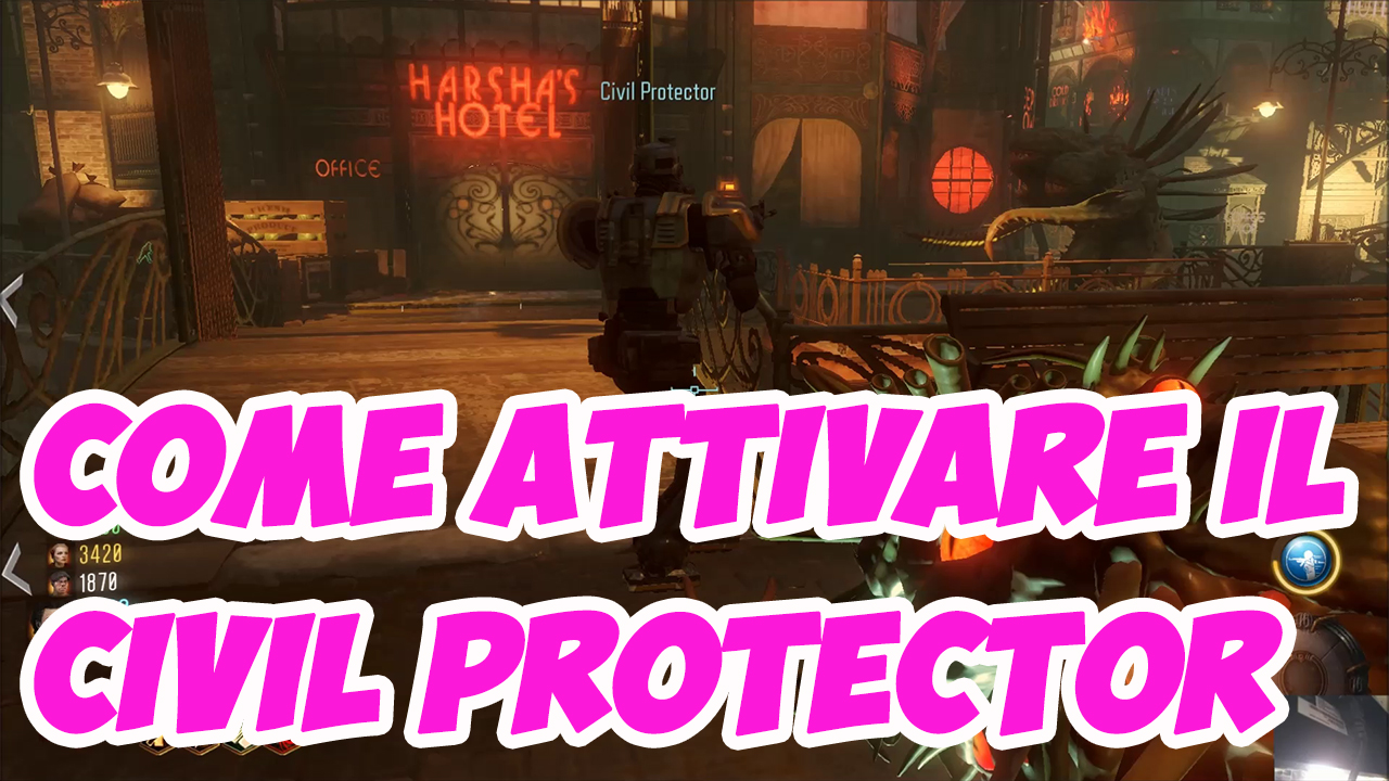 COME ATTIVARE IL CIVIL PROTECTOR for Call of Duty: Black Ops III